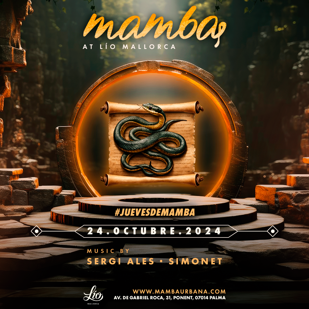 Mamba October 24 at Lío Mallorca