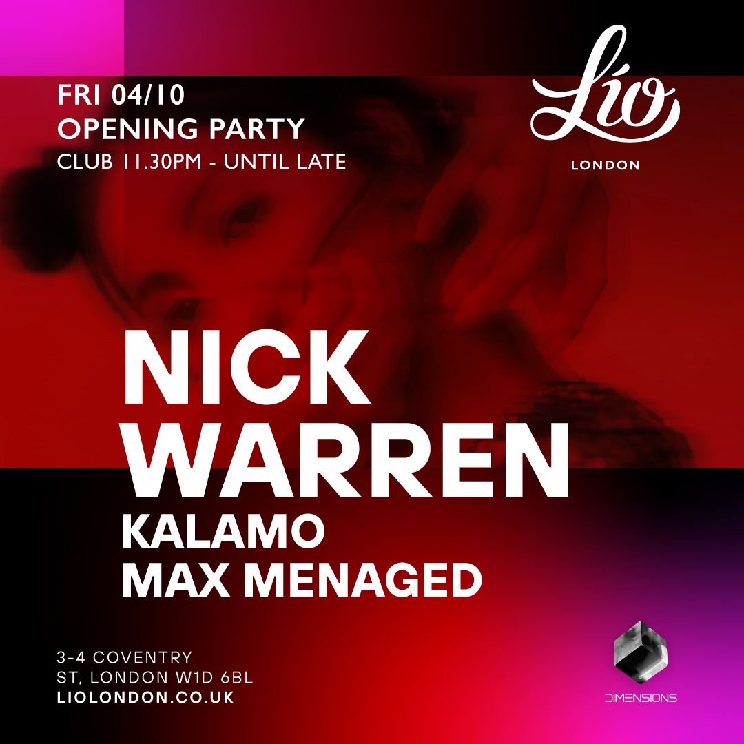 Nick Warren at Lío London