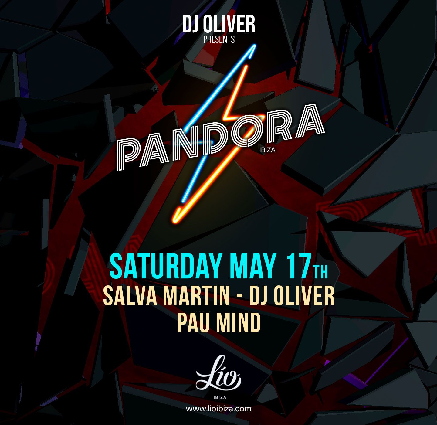 Pandora 17 May